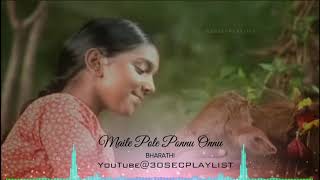 வண்டியில வண்ண மயில் நீயும் Mayil Pola Ponnu Onnu  Bharathi  Status  30secplaylist [upl. by Meador]