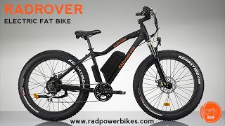 2017 RadRover Electric Fat Bike from Rad Power Bikes [upl. by Maurizia]