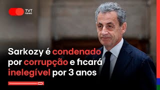 Sarkozy é condenado por corrupção e ficará inelegível por 3 anos [upl. by Urdna]