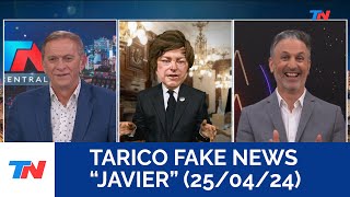 TARICO FAKE NEWS “JAVIER MILEI” en quotSólo una vuelta másquot [upl. by Khan]