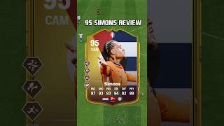 95 Simons Review in EA FC 24 shorts short fc24 eafc24 euro2024 makeyourmark xavisimons rblz [upl. by Aneelas668]