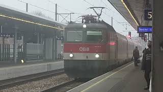 ÖBB IC 831 Wien Hbf  Villach Hbf in Wien Meidling 29122022 [upl. by Elwaine]