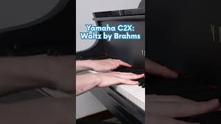 Brahms’ Waltz on Yamaha C2X  Popplers Music Demo [upl. by Asiak]