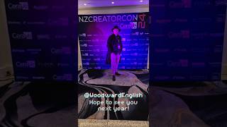 NZCreatorCon 2024  Woodward English was there New Zealands Top Creators at NZCreatorCon [upl. by Iliram]