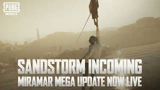 PUBG MOBILE  The Miramar Mega Update is LIVE 🏜️ [upl. by Naasah]