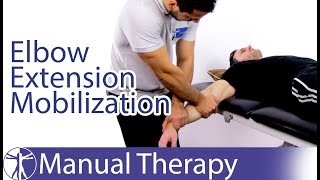 Elbow Extension Assessment amp Mobilization [upl. by Nanreik]