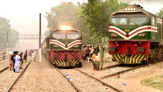 Train a Rahi hai aur ine Logon ke kam check karo [upl. by Lihp557]