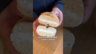 Backyard Bagels in Seattle bagels seattle seattlefood shorts [upl. by Fagen]