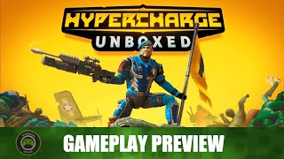 HYPERCHARGE Unboxed Gameplay Preview on Xbox Series X  S With Deus Legend [upl. by Thomsen]