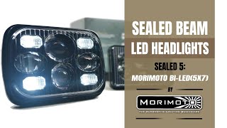 Introducing The Morimoto Sealed5 5quotx7quot BiLED Headlight Housing [upl. by Sivia]