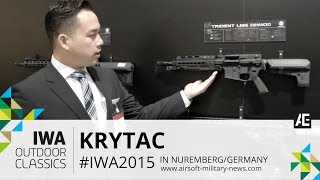 IWA 2015  Krytac EU Product Line and Prototypes [upl. by Somisareg]