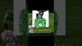 Peña vs Real Madrid 🐐 goat shorts elclasico viral fypシ゚viral burger17 [upl. by Nerti]