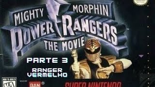 Power Rangers The movie Ranger Vermelho PT3 powerrangersthemovie snes9x [upl. by Eyak]