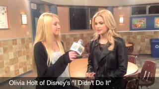 Interview with Olivia Holt from Disney Channels I Didnt Do it [upl. by Aden]