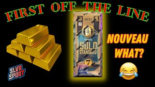 NEW RELEASE  2023 Panini Gold Standard FOTL Football Hobby Box  500  7 Cards [upl. by Neron]