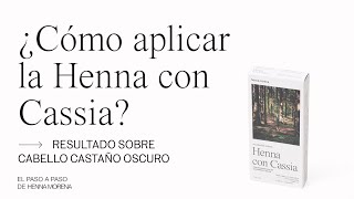 ¿Cómo aplicar la Henna con Cassia  Henna Morena [upl. by Sirrah]