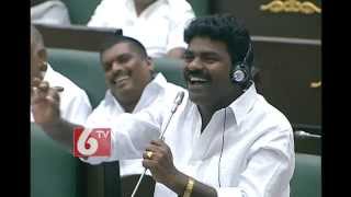 MLA Rasamayi Balakrishna song on KCR Deeksha in Telangana Assembly [upl. by Alansen]