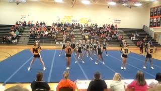 Manassas Park High School Conference 27 cheer [upl. by Novy]