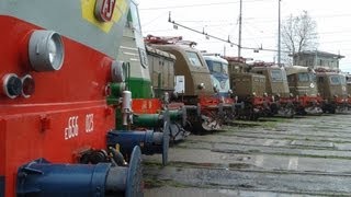 Porte Aperte al Deposito Locomotive di Milano Smistamento [upl. by Wulf]