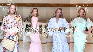 MY FIRST SPRING OUTFIT TRY ON HAUL 🌱🤍 Making Seed Crackers and At Home Pampering [upl. by Kahcztiy885]