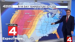 What to expect from temperatures in Michigan over the next couple weeks [upl. by Acile226]