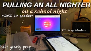 PULLED ALL NIGHTER TO STUDY CBSE 10TH GRADER EDITION I ipad note taking half yearly season [upl. by Anitsrihc262]