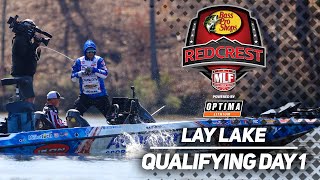 Bass Pro Tour  REDCREST 2024  Lay Lake  Qualifying Day 1 Highlights [upl. by Eads]