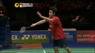 Highlights 2013 Yonex All England F MD Liu Xiao Long Qiu Zi Han vs H Endo K Hayakawa [upl. by Lewin]