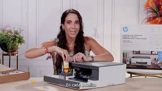 HP Smart Tank 580 Instala tu impresora con Chiara Pinasco  HP Latam [upl. by Atinnor]