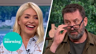 Hollys New Work Husband amp Comedy Favourite Lee Mack On Freeze The Fear With Wim Hof This Morning [upl. by Otipaga823]