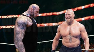 Brock Lesnar vs Martyn Ford Match Wrestling News [upl. by Maunsell]