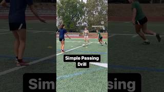 SIMPLE PASSING DRILL TRIANGLE SET UP [upl. by Agnella101]