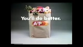 AampP Market Commercial 1979 [upl. by Atteuqal]