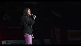 Maegan McPherson National Anthem  Black Hills Stock Show 2024 [upl. by Jarrow]