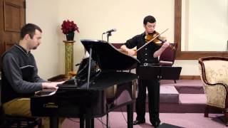 quotGesù Bambinoquot by Pietro Yon piano and violin [upl. by Oratnek713]