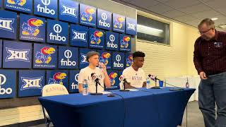 KJ Adams and Johnny Furphy after the win over Texas [upl. by Sheeree]