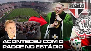 OLHEM SÓ O QUE ACONTECEU COM PADRE MARCELO ROSSI NO ESTÁDIO  COPA DO BRASIL IMPACTANTE [upl. by Maillw]