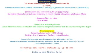 Obligatory Urine Volume Chapter 29 part 2 Guyton and Hall Physiology [upl. by Oinotla]