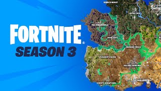 Fortnite Chapter 5 Season 3 Map REVEALED [upl. by Yorled]