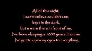 Evanescence  Wake me up Inside Lyrics [upl. by Sara]