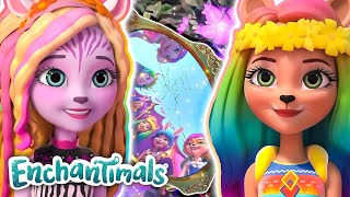 Welcome to Sunny Savannah  Enchantimals  DIY Hair Color Changing [upl. by Assilev]