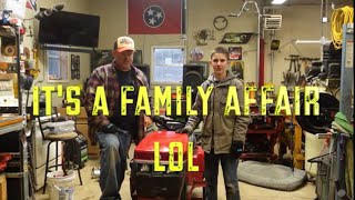 Wheel Horse 3108 Disassembly Taming A Horse Steffens Mud Mower Build Part One [upl. by Seften]