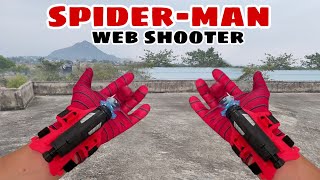 Spider Web Shooter Unboxing Unleashing Arachnid Powerquot [upl. by Yanahs618]