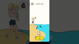 Draw story slove puzzle ⛵  Level 220 💥  shorts viral drawstory [upl. by Notlew]