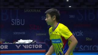 Victor Far East Malaysia Masters 2017  Badminton SF M5MD  GohIzz vs GunKido [upl. by Ragland]