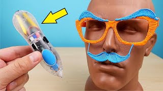 ¡EL NUEVO BOLIGRAFO 3D Transparente 3Doodler Start [upl. by Tennes]