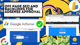 OffPage Seo and Backlinks For AdSense Approval [upl. by Adnohrahs]