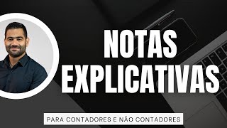 CONTABILIDADE PARA CONCURSOS PÚBLICOS  AULA 11  NOTAS EXPLICATIVAS [upl. by Rust]