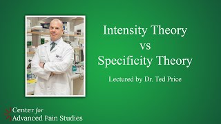 Intensity Theory vs Specificity Theory [upl. by Ayt]