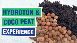 Hydroton and Coco Peat Experience [upl. by Anasus]